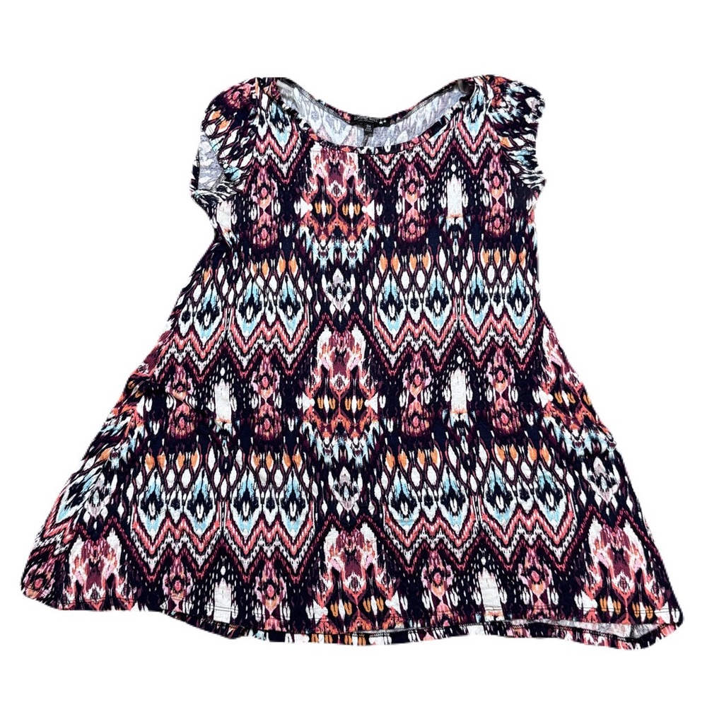 Living Doll Tunic Dress Rayon Spandex Plus Women Size 0X - Picture 7 of 13